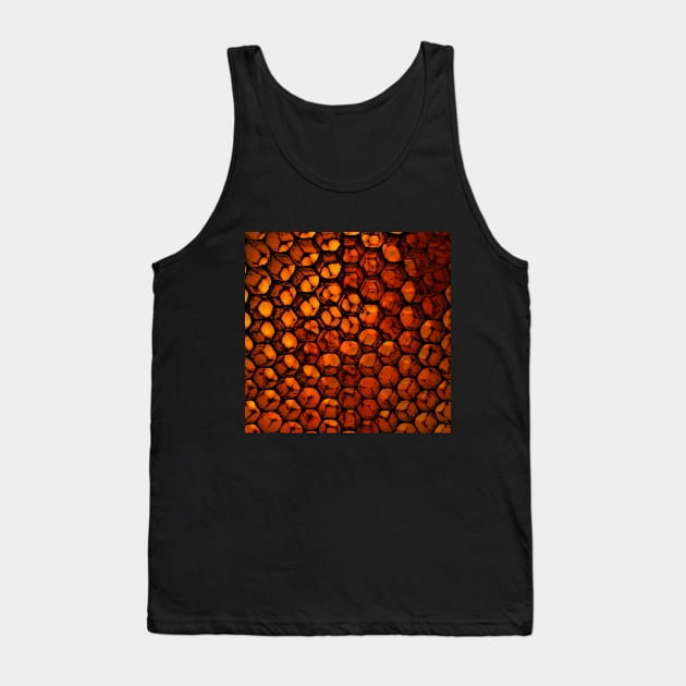 The Red Hive Tank Top by Dbaudrillier